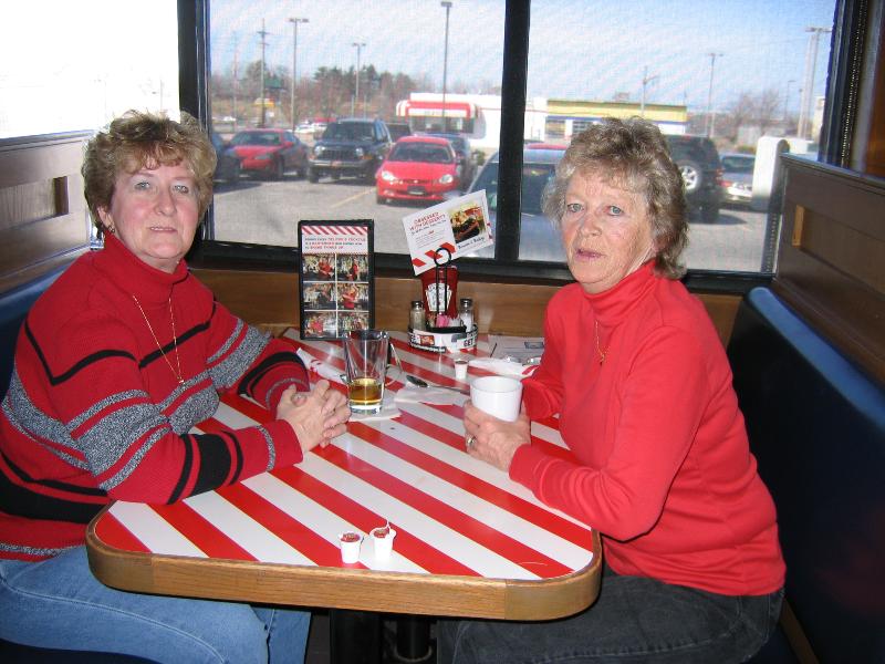 Anita Breitweiser Palmer and Dottie Edwards Turner