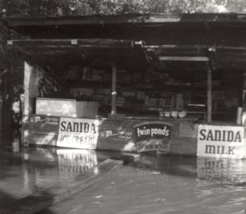 Lake LeBoeuf flooded