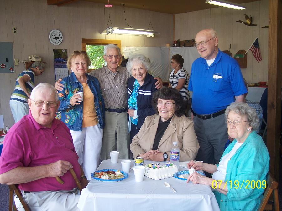 Guests at Class of 54 55th reunion